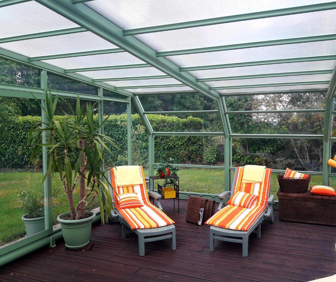 Chambre D'Hote Avec Piscine Couverte Coulaines Exterior foto